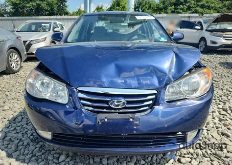 2010 Hyundai Elantra Blue from USA, damaged, VIN KMHDU4AD0AU164529